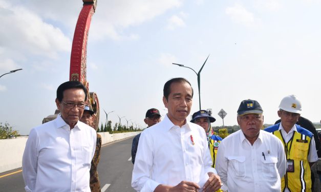 Presiden Jokowi Resmikan Jembatan Kretek 2 di Kabupaten Bantul