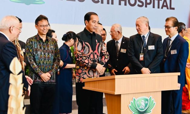 Resmikan RS Tzu Chi, Presiden Imbau Masyarakat Berobat di Dalam Negeri