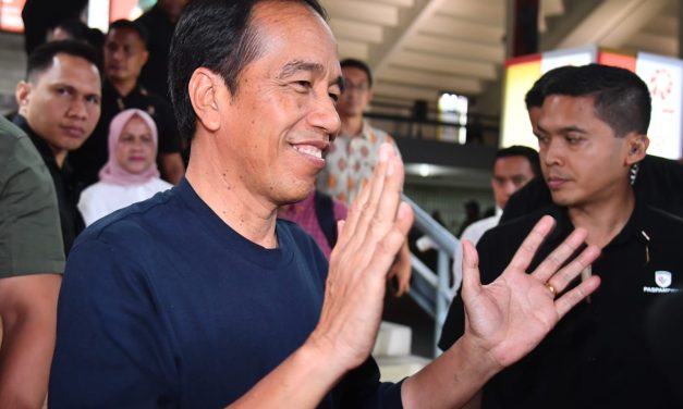 Presiden dan Ibu Iriana Saksikan Laga Semifinal Indonesia Open 2023