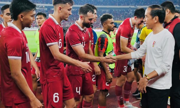 Saksikan Laga Indonesia-Argentina, Presiden: Pengalaman Besar bagi Timnas Indonesia