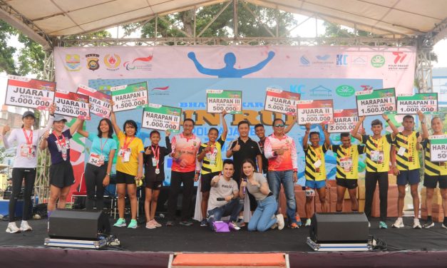 Polda Jambi Gelar Fun Run Dalam Rangka Sambut Hari Bhayangkara
