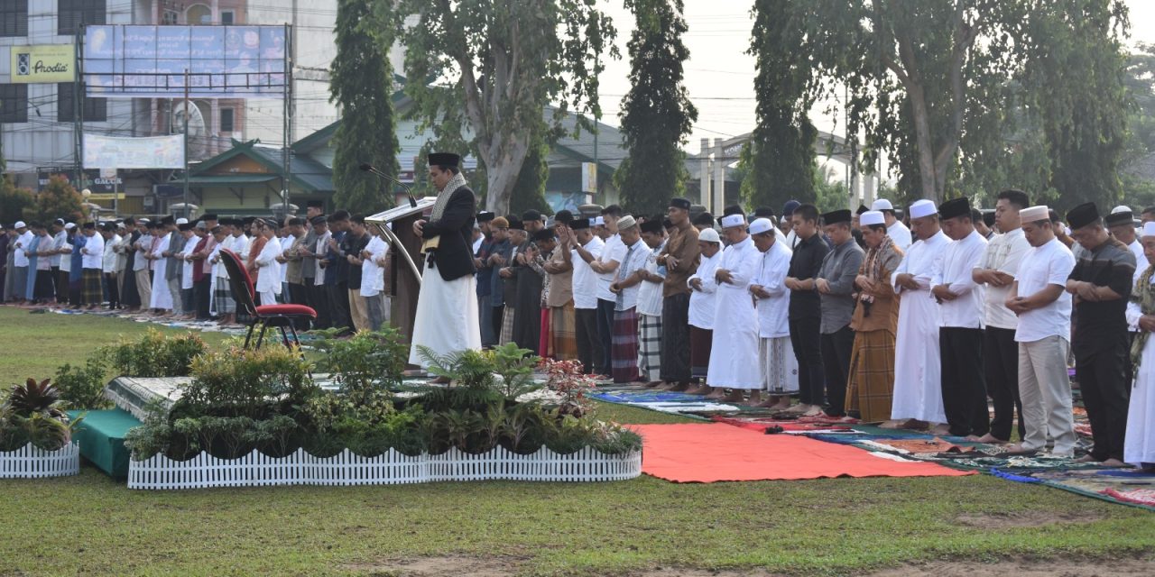 Kasrem 042/Gapu : Jadikan Momen Idul Adha Untuk Mengasah Keikhlasan dan Kepedulian Sosial Terhadap Sesama