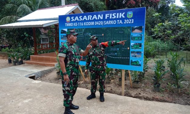 Kasdam II/Sriwijaya Tutup TMMD Ke 116 di Sarolangun