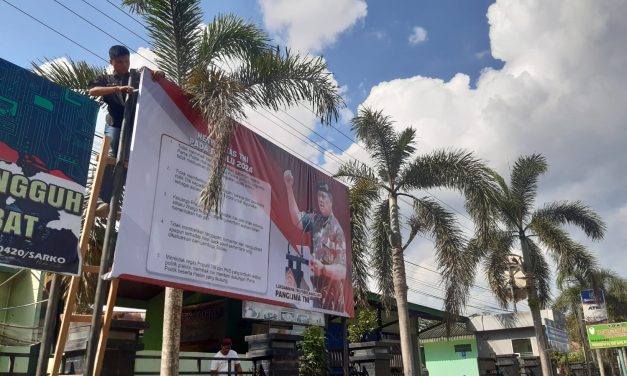 Netralitas, Kodim 0420/Sarko Pasang Himbauan Panglima TNI