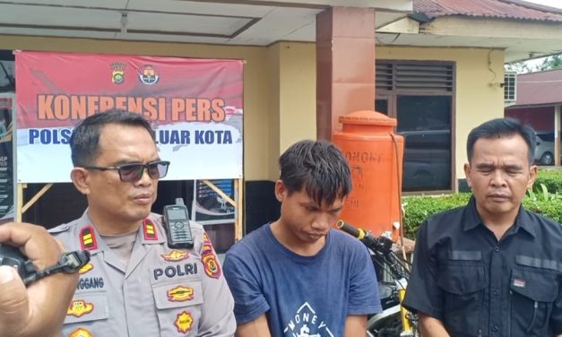 Lagi Lagi Polsek Jaluko Berhasil Mengamankan Satu orang Pelaku Curanmor