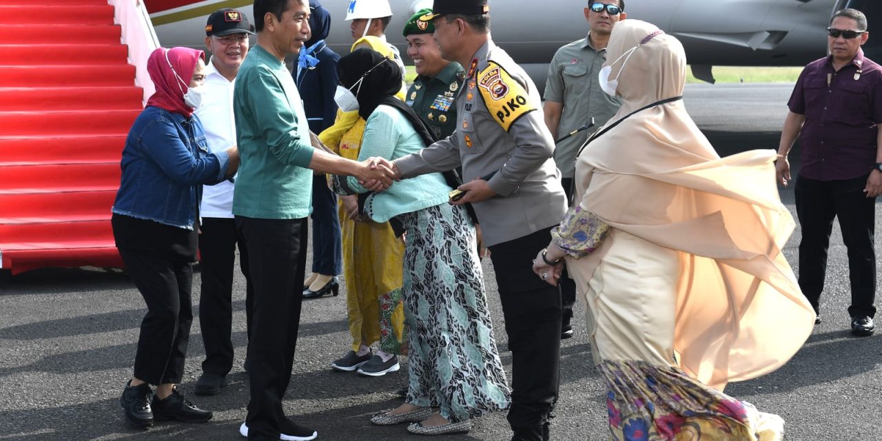 Presiden Jokowi Kunjungan Kerja ke Bengkulu