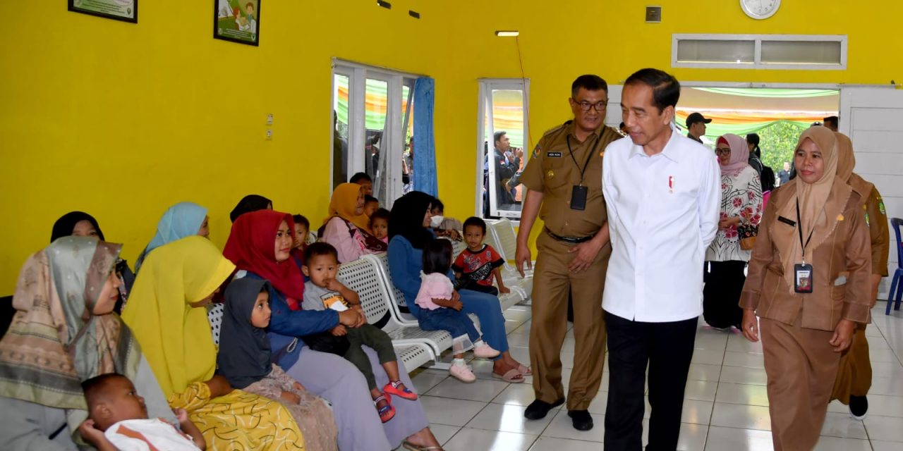 Presiden Jokowi Apresiasi Penurunan Stunting di Provinsi Bengkulu