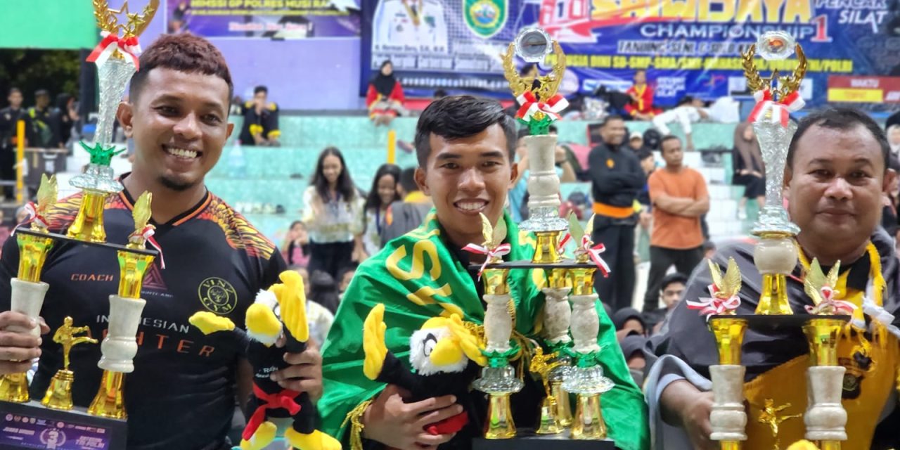 2 Prajurit Denpom II/2 mengukir prestasi pada Piala Kemenpora Kejurnas Pencak Silat Sriwijaya Champions ke-1.