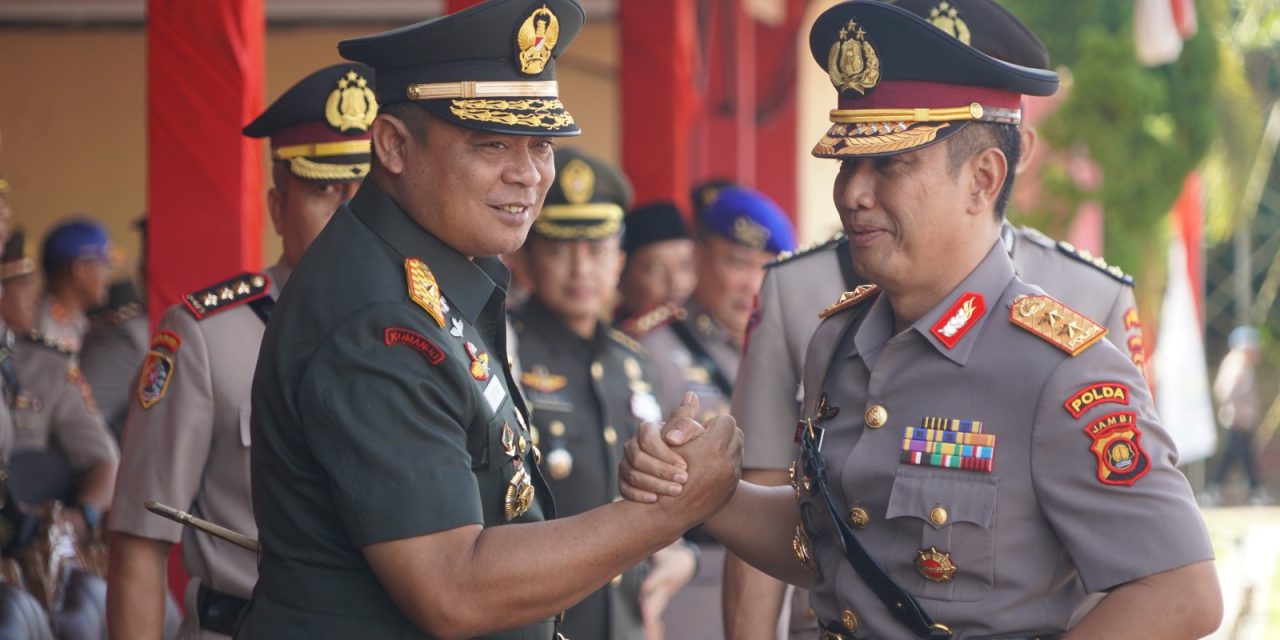 Danrem 042/Gapu menghadiri Upacara Pembukaan Pendidikan dan Pembentukan Bintara Polri