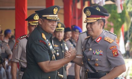 Danrem 042/Gapu menghadiri Upacara Pembukaan Pendidikan dan Pembentukan Bintara Polri