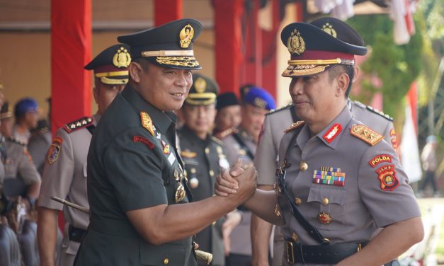 Danrem 042/Gapu menghadiri Upacara Pembukaan Pendidikan dan Pembentukan Bintara Polri