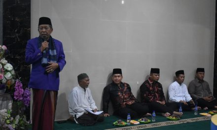 Pangdam II/Swj Mayjen TNI Hilman Hadi Hadiri Acara Simaan Al-Qur’an Malam Asyura di Masjid Nurul Hidayah