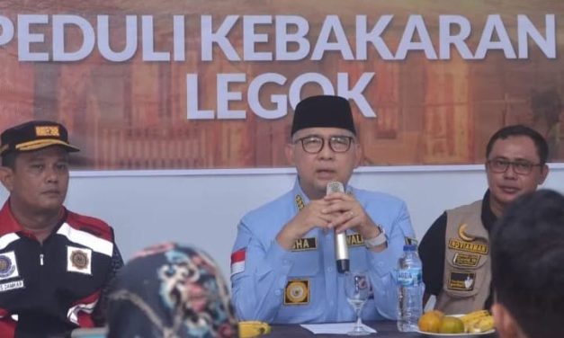 Walikota Jambi Menanggapi Darurat  Bencana Kebakaran Legok Jambi