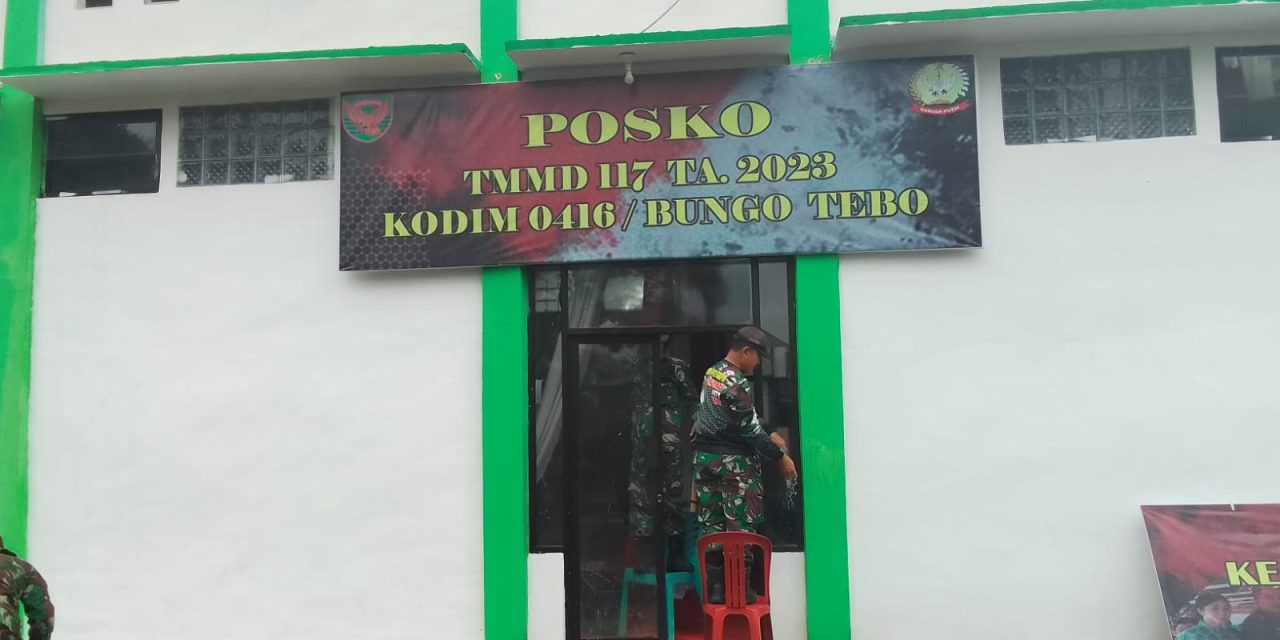 Satgas TMMD Kodim 0416/Bute Persiapan Menyambut Tim Wasev Pusat