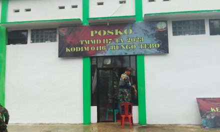 Satgas TMMD Kodim 0416/Bute Persiapan Menyambut Tim Wasev Pusat