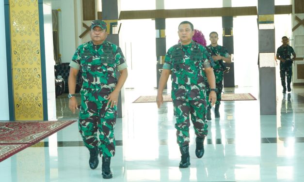 Kunker di Jambi, Wairjenad Kasad Sempatkan Meninjau Posko Karhutla di Makorem 042/Gapu