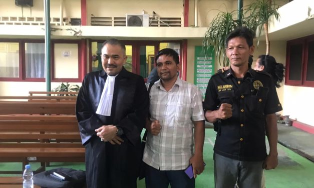 Kamarudin Simanjuntak:Penetapan Status Dirinya Menjadi Tersangka Adalah Bagian Bentuk Kriminalisasi Terhadap Dirinya.