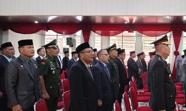 Bersama Forkopimda, Pejabat Kodim 0420/Sarko Saksikan Pidato Kenegaraan