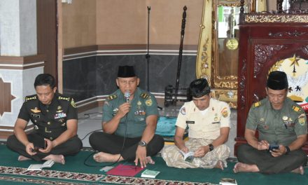 KOREM 042/GAPU GELAR DOA BERSAMA, DALAM RANGKA MENYAMBUT HUT RI KE-78.