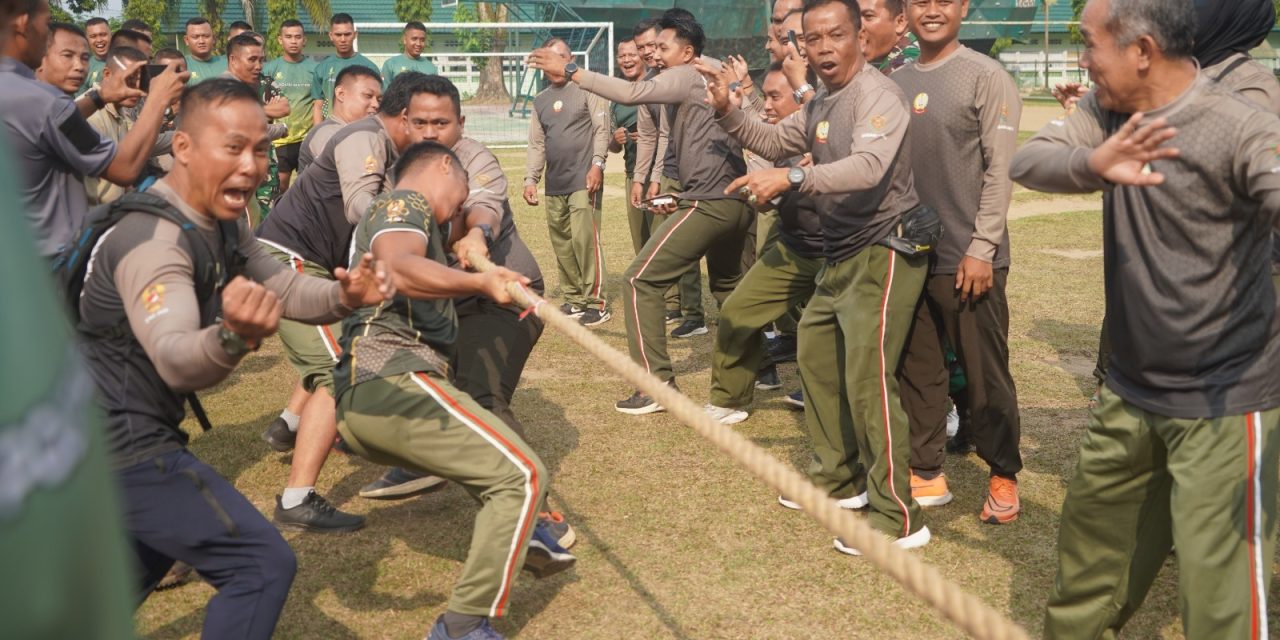 Lomba Agustusan Warga Korem 042/Gapu Bukan Sekedar Adu Fisik