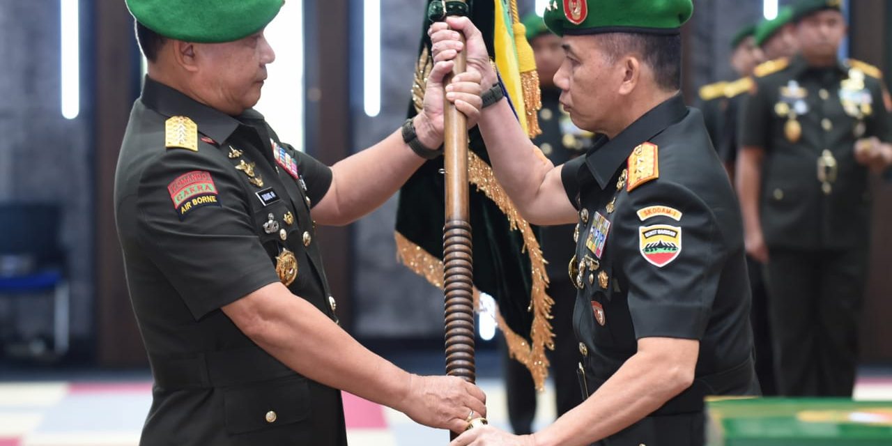 14 Jabatan Strategis TNI AD Diserahterimakan