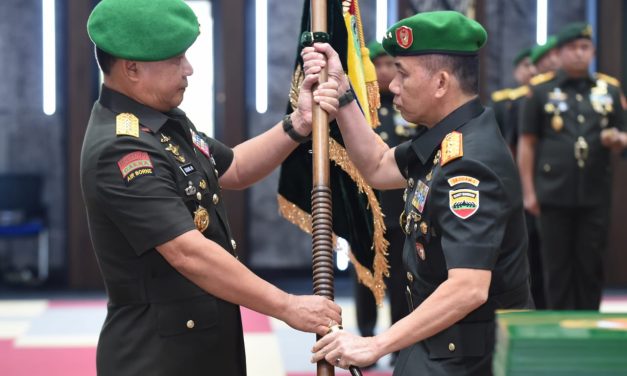 14 Jabatan Strategis TNI AD Diserahterimakan