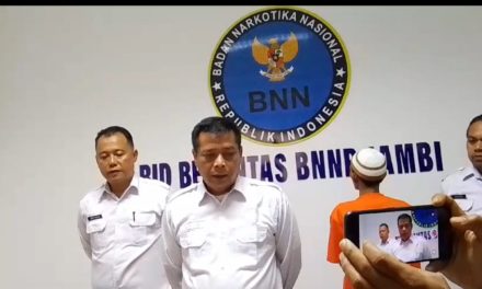 BNNP Jambi Tangkap Orang Bawa 1kg Narkoba