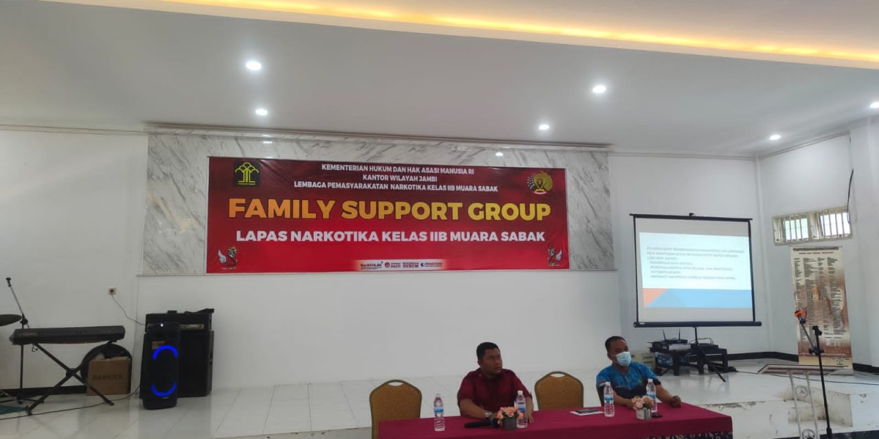 Dedi Antoni: Kegiatan Family Support Group Merupakan Salah Satu Bagian Yang Menunjang Keberhasilan Program Rehabilitasi.