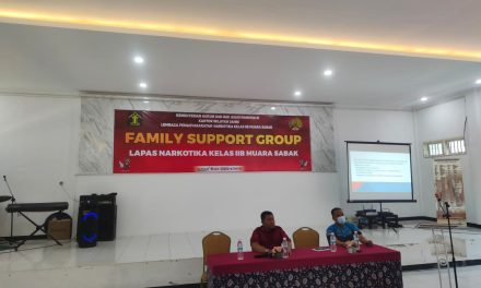 Dedi Antoni: Kegiatan Family Support Group Merupakan Salah Satu Bagian Yang Menunjang Keberhasilan Program Rehabilitasi.