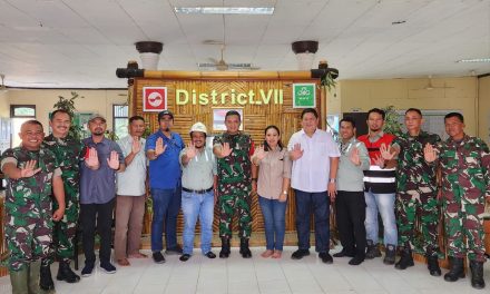 Inspeksi ke Posko dan di lapangan, Danrem 042/Gapu cek langsung Proyek Water Intake Sungai Batanghari.