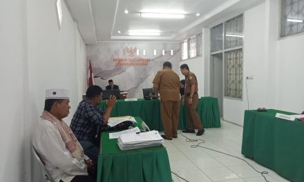 Komisi Informasi Provinsi Jambi Gelar Sidang Pembuktian Sengketa Informasi,Masing Masing Pemohon Jurnal1Jambi.com Dan Termohon Sekda Tanjung Jabung Timur.