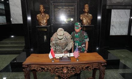 Pererat Kerja Sama, Wakasad Terima Kunjungan Commanding General Of I Corps US Army