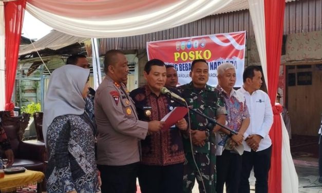 Sinergi Forkopimda Sarolangun Cegah Narkotika, Kodim 0420/Sarko Dukung Aparat Penegak Hukum