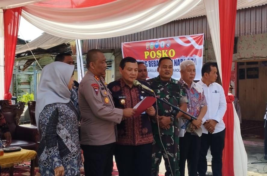 Sinergi Forkopimda Sarolangun Cegah Narkotika, Kodim 0420/Sarko Dukung Aparat Penegak Hukum