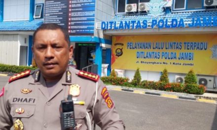 Aktivitas Angkutan Batubara di Jambi Dihentikan Selama 5 Hari kata Direktur Lalu Lintas (Dirlantas) Polda Jambi Kombes Pol Dhafi