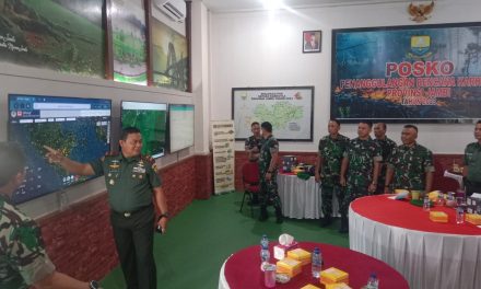 Komitmen Tangani Karhutla, Pejabat Kodim 0420/Sarko Hadiri Rapat Pengendalian