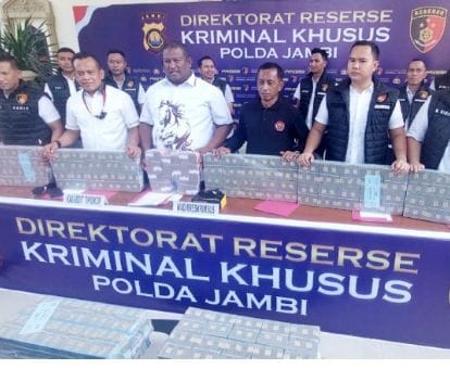 Ditreskrimsus Polda Jambi Ungkap Kasus Korupsi Proyek Stasiun, 5 Pelaku Menjadi Tersangka