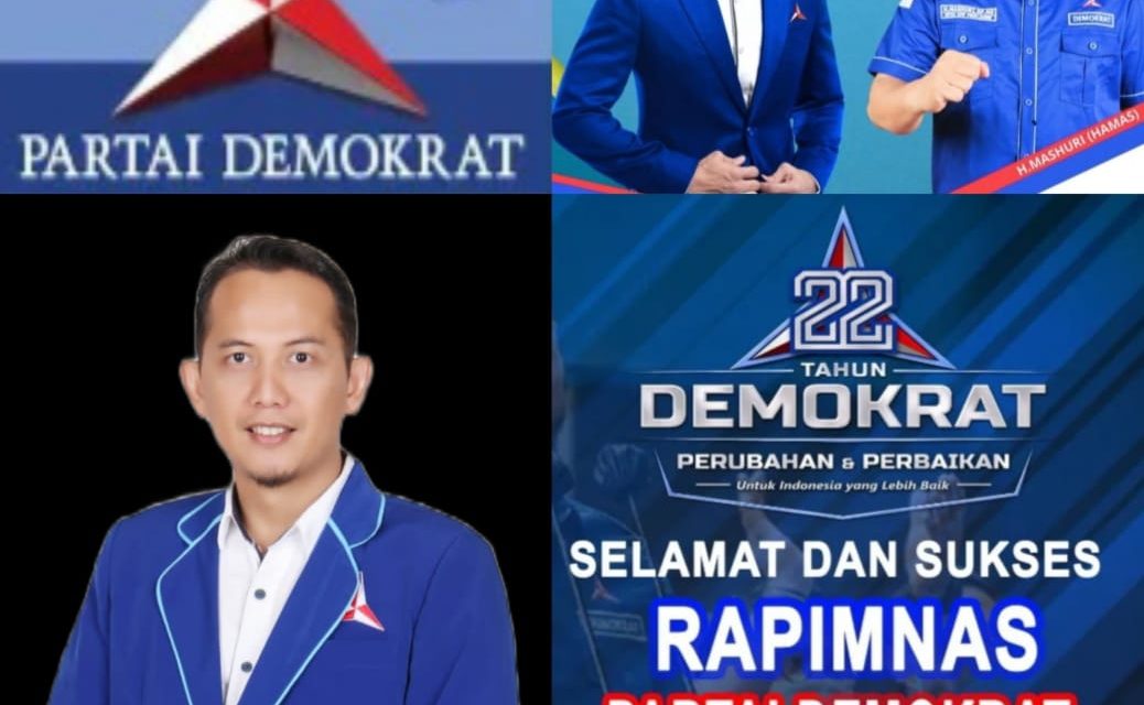 Ketua DPC Partai Demokrat Kabupaten Muaro Jambi Asnawi Rifai,M.Pd Mengucapkan Selamat Dan Sukses Rapimnas Partai Demokrat Tahun 2023