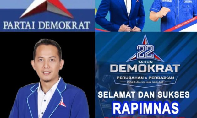Ketua DPC Partai Demokrat Kabupaten Muaro Jambi Asnawi Rifai,M.Pd Mengucapkan Selamat Dan Sukses Rapimnas Partai Demokrat Tahun 2023
