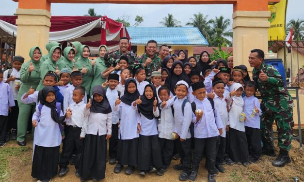 Lounching Program Unggulan Pangdam II/Sriwijaya “Dapur Masuk Sekolah”