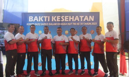 Kodim 0420/Sarko Selenggarakan Bakti TNI