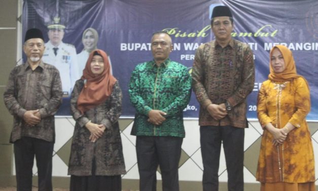 Pejabat Kodim 0420/Sarko Hadari Lepas Sambut Bupati Merangin