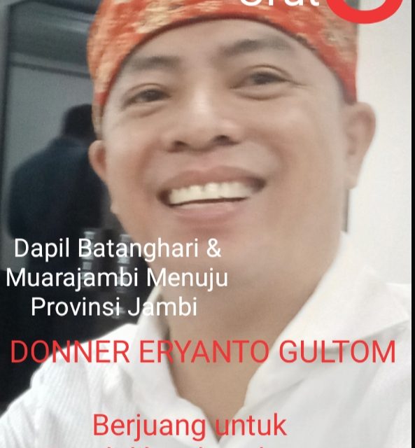 Partai Buruh Memajukan Donner Eryanto Gultom Sebagai Calon Anggota Dewan Provinsi Jambi Dari Dapil Batanghari dan Muaro Jambi