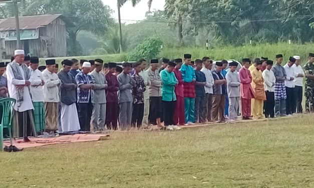 Kemarau Berkepanjangan, Kodim 0420/Sarko Inisiasi Shalat Istighosah