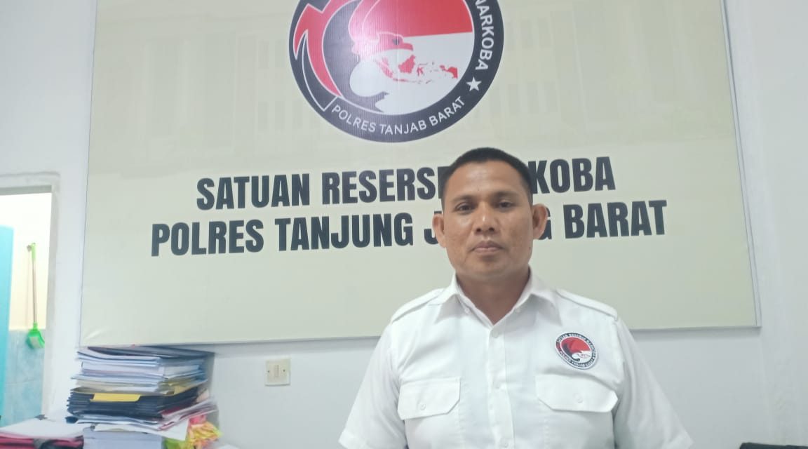 Sepanjang 2023 Satresnarkoba Polres Tanjung Jabung Barat telah mengungkap 62 kasus penyalahgunaan narkoba yang terselesaikan