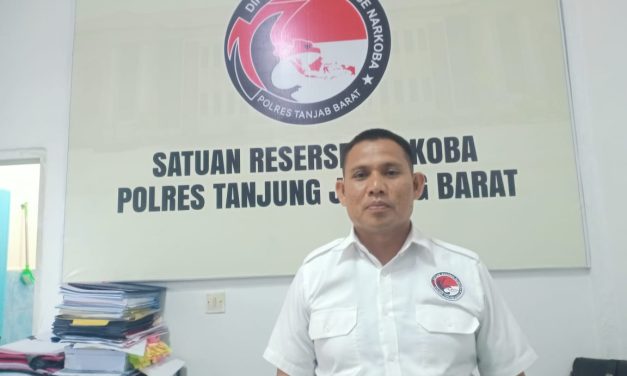 Sepanjang 2023 Satresnarkoba Polres Tanjung Jabung Barat telah mengungkap 62 kasus penyalahgunaan narkoba yang terselesaikan