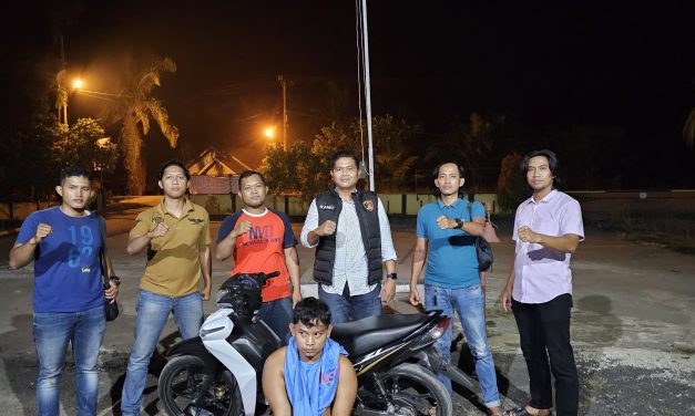 Kanitreskrim Polsek Maro Sebo Berhasil mengamankan Pelaku Penggelapan Sepeda Motor