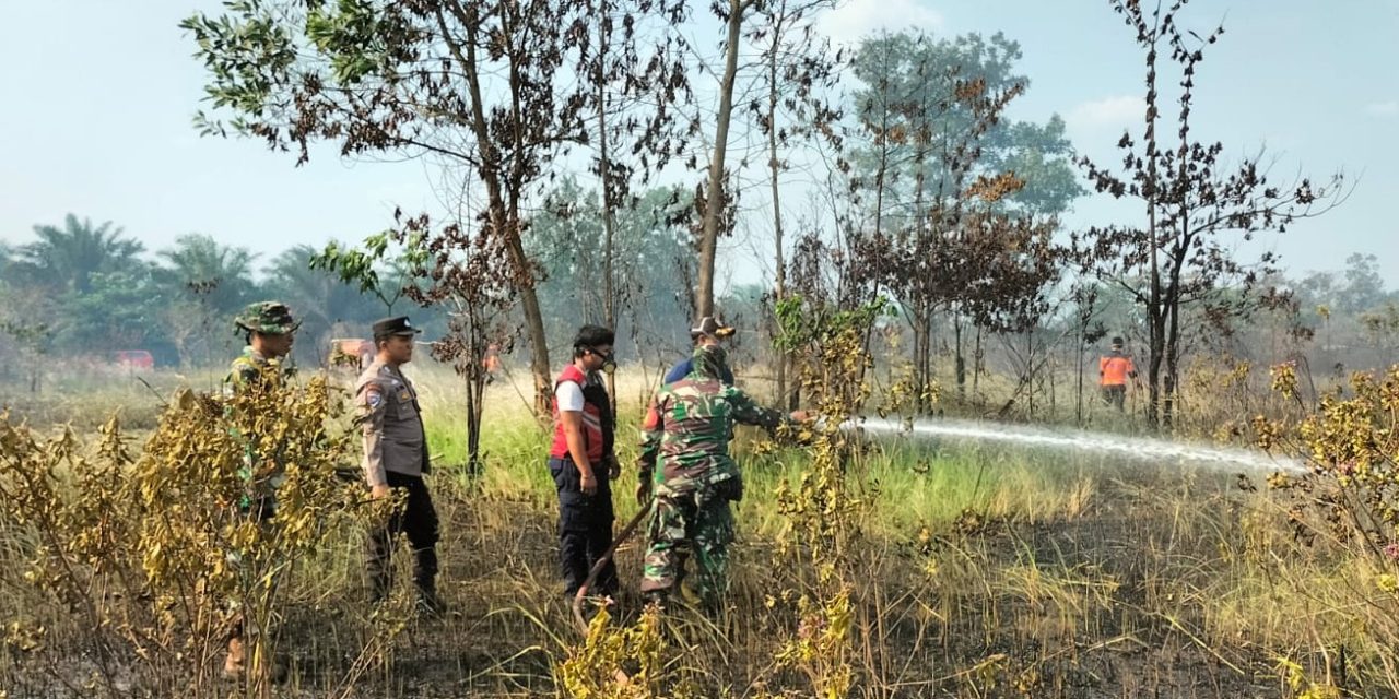 Jambi Bebas Asap, Prioritas Kodim 0420/Sarko Dalam Penanggulangan Karhutla