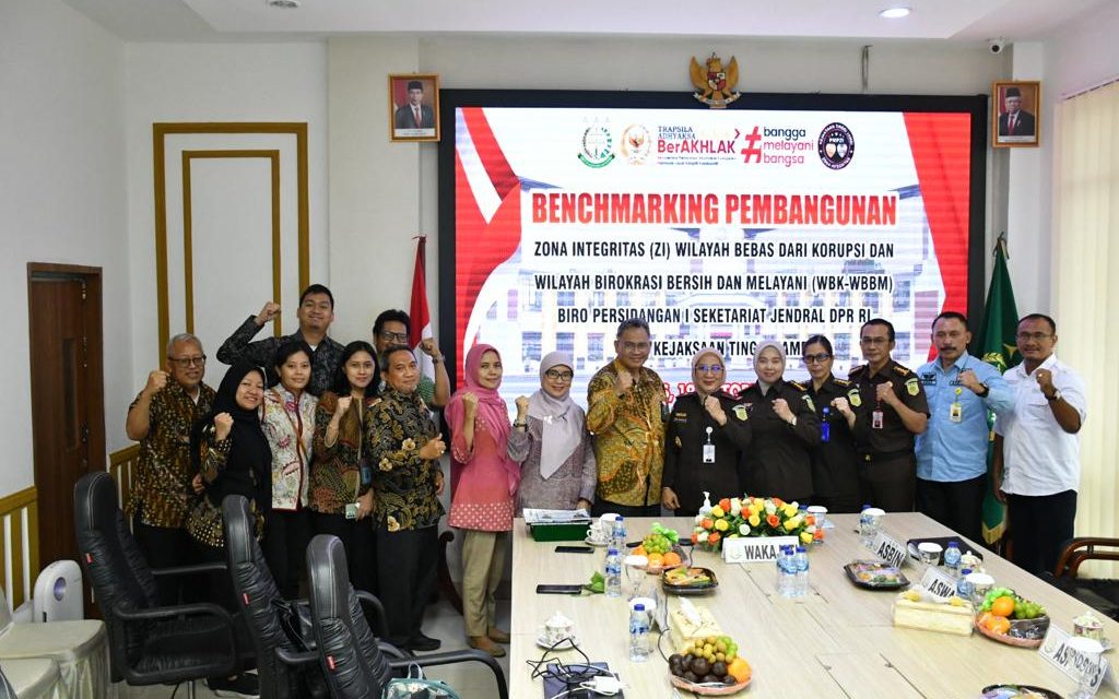 Kejati Jambi Terima Kunker Setjen DPR RI di Jambi