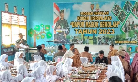 Dapur Masuk Sekolah Kodam II/Sriwijaya Berlangsung Di Merangin